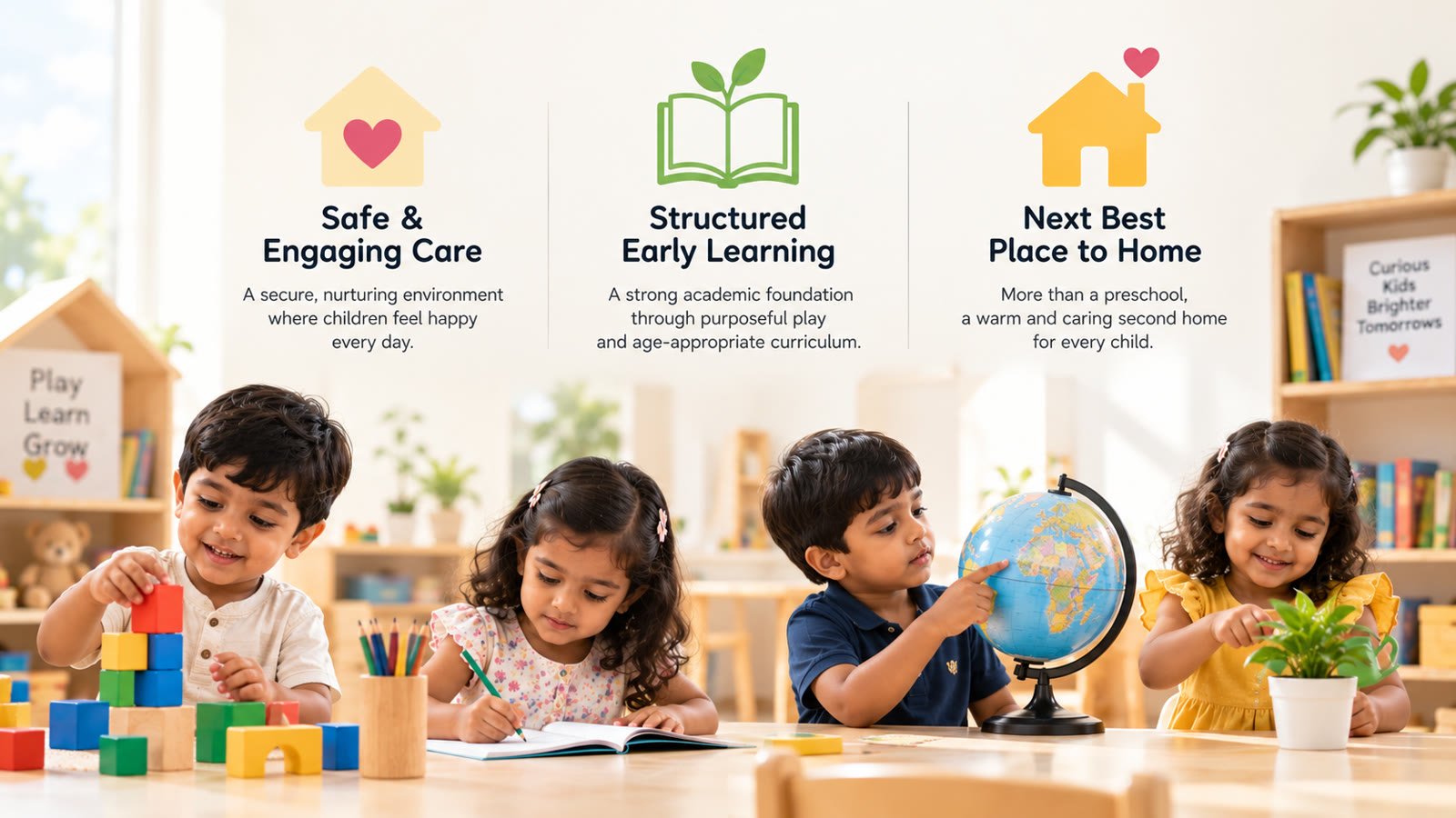 Comparison of a daycare and Kayo's Nurture Lab preschool