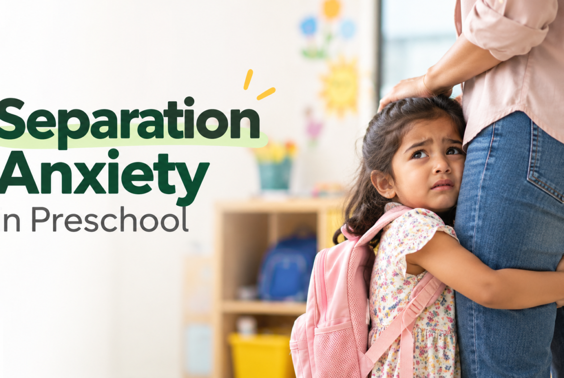 Separation Anxiety in Preschool: How to Make Drop-Offs Easier